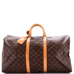 Louis Vuitton Keepall Bag Canvas 55 #225686L13B
